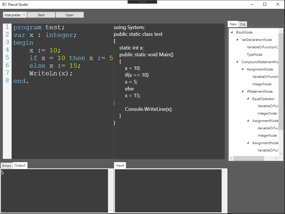 Pascal.NET